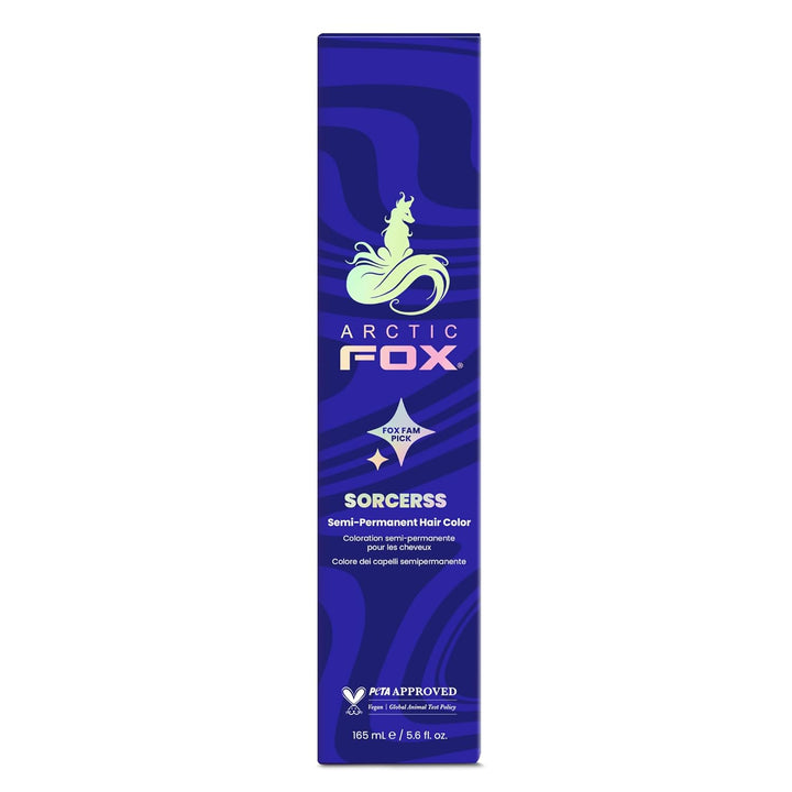ARCTIC FOX Vegan Semi-Permanent Hair Color Dye | AURORA KISS 5.6 Fl Oz (2-Pack)