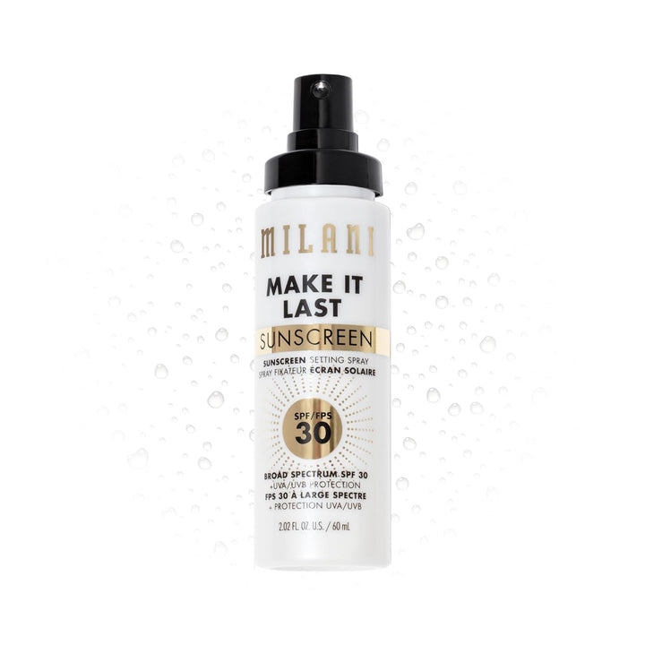 Milani Setting Spray & Primer 2-Pack | Hydrating Niacinamide & Matte Charcoal