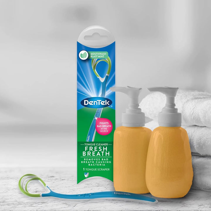 DenTek Comfort Clean Tongue Cleaner, Fresh Mint 1 ea - Packaging May Vary