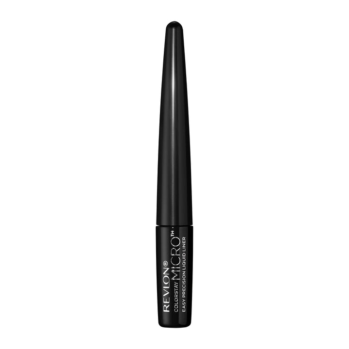 REVLON ColorStay Micro Easy Precision Liquid Eyeliner, Waterproof, Smudgeproof, Longwearing with Felt Tip Applicator, 301 Blackout, 0.057 fl oz
