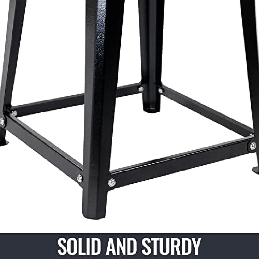 Plyometric Boxes Steel Plyo Box Fitness Exercise Jump Box for Home Gym Plyometric Jumping Exercises,Set of 4 Black