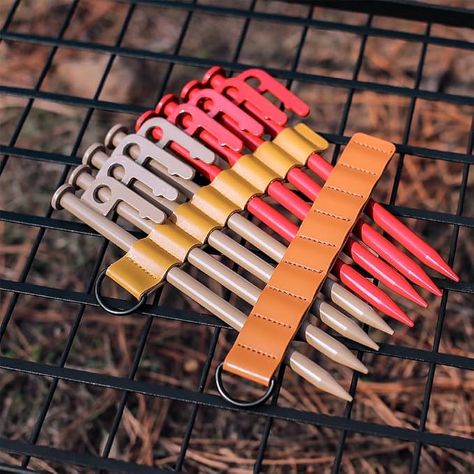 Beavorty 2pcs Nail Chain Storage Bag Outdoor Tent Camping Accessories Outdoor Camping Accessories Tent Nail Storage Bag Tent Pegs Chain Tent Stakes Organizer Portable Tent Sleeve Hook up