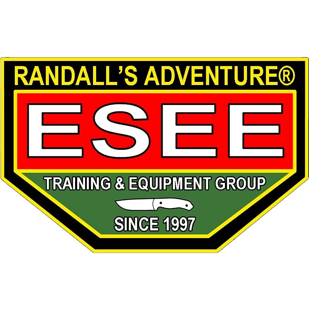 ESEE-6 1095 Carbon Steel, Black Sheath (Orange Blade, Orange/Black G10 3D Handle)