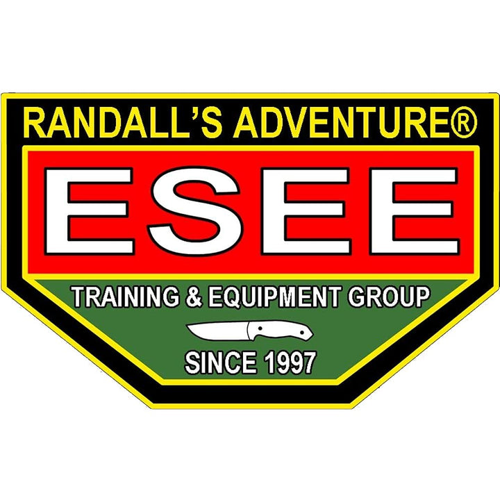 ESEE-6 1095 Carbon Steel, Black Sheath (Orange Blade, Orange/Black G10 3D Handle)