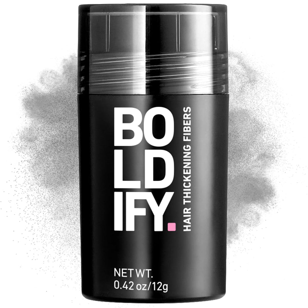 BOLDIFY Hair Fibers 12g | Thinning Hair Solution | Hazel Brown | For Men & Women
