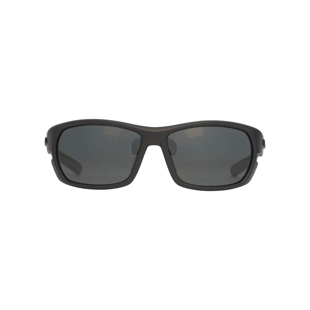 HUK Sunglasses, Polarized Lens Eyewear with Performance Frames, Fishing, Sports & Outdoors Sunglasses, (Challenge) Gray/Matte Black, Medium/Large