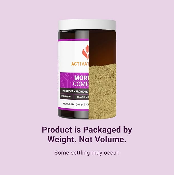 ACTIVATEDYOU Morning Complete Daily Wellness Greens Superfood Drink Mix for Gut Health w/Prebiotics, Probiotics, Antioxidants, Green Superfoods, 10 Billion CFUs, 30 Servings (Mixed Berry)