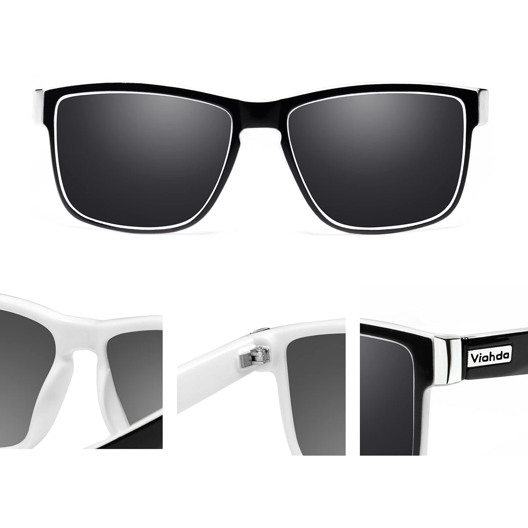 VIAHDA Polarized Sports Sunglasses for Man Cycling Running Fishing Golf Sun glasses Women HD6009