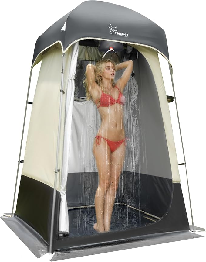 Outdoor Shower Tent Changing Room Privacy Portable Camping Shelters