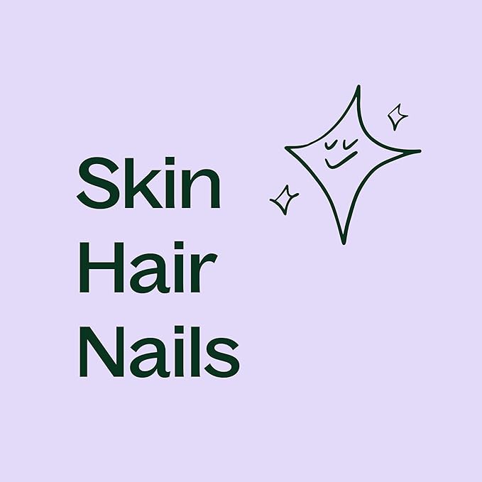 3-in-1 Hair, Skin, & Nails Herbal Supplement Capsules & Turmeric w/Black Pepper Herbal Supplement Capsules