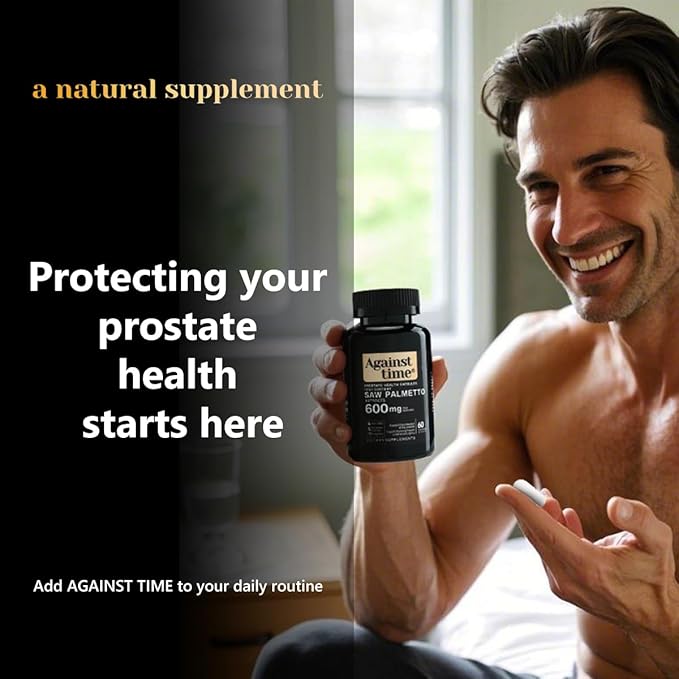 Ultra High Content Saw Palmetto Prostate Support Complex, 60 Capsules, with Vitamin B1 and B12