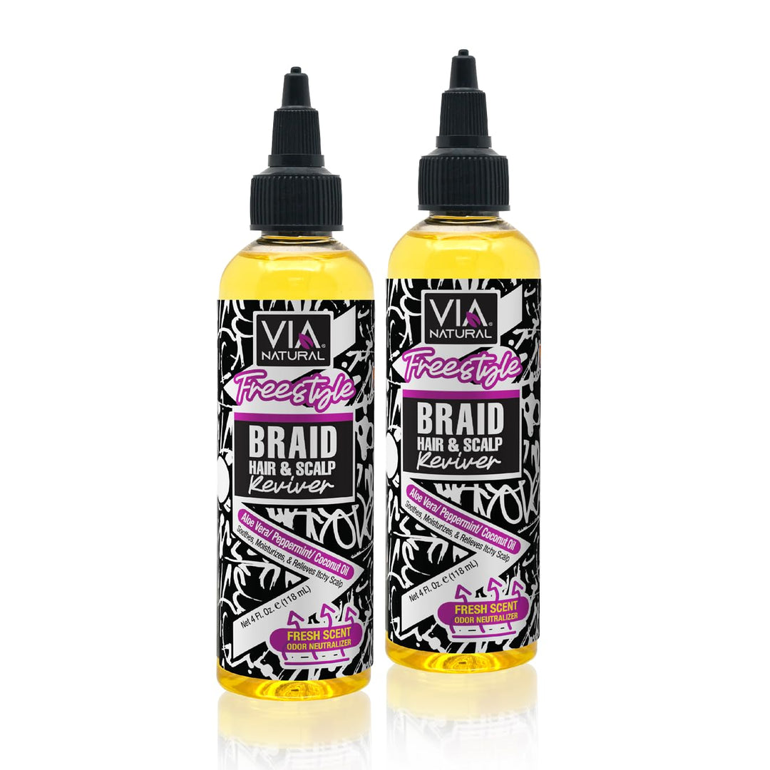 VIA Freestyle Braid Hair & Scalp Reviver - pack of 2