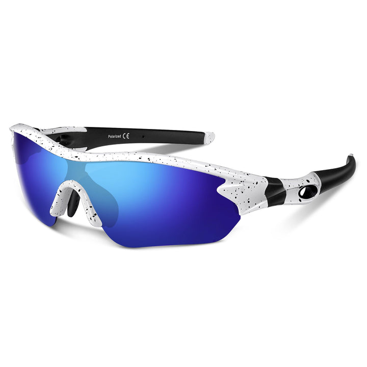 Polarized Sports Sunglasses for Men Women Youth Baseball Running Fishing Tennis Golf Cycling Driving Motor TAC UV400 TR90