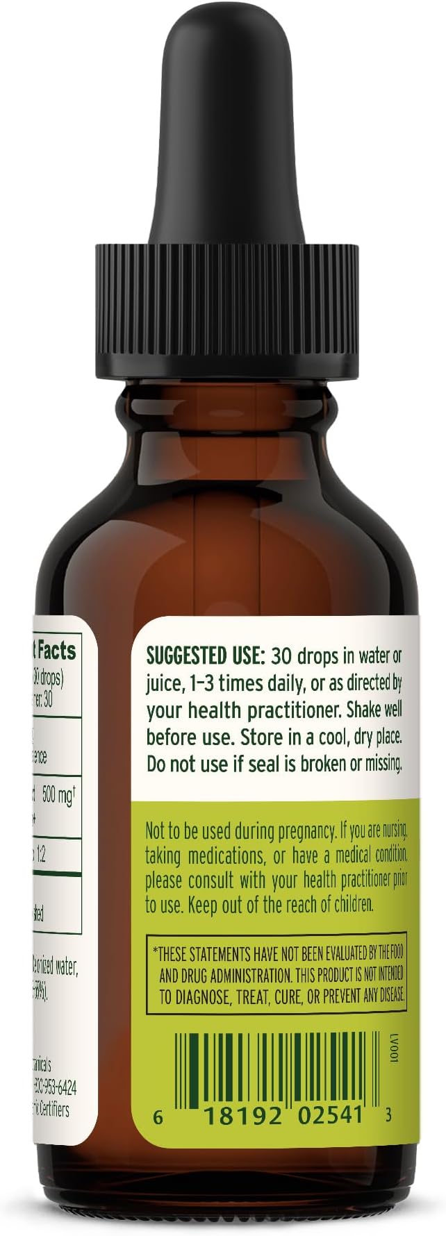 Banyan Botanicals Organic Ashwagandha Liquid Extract – Fast-Acting Herbal Ashwagandha Drops ­­– for Balanced Energy and Calm* – 1 fl oz – Non GMO Sustainably Sourced Vegan