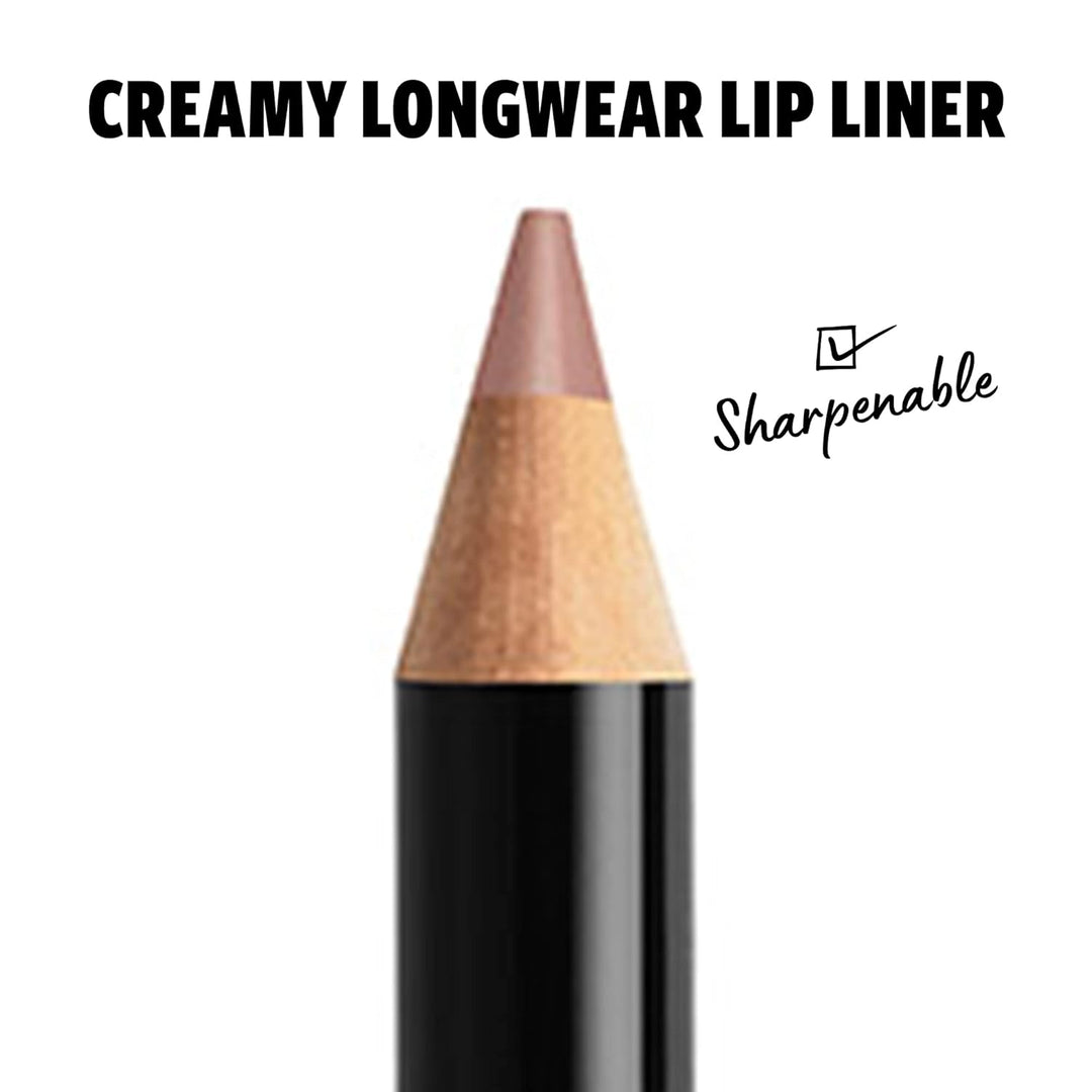 NYX Slim Lip Pencil | Long-Lasting Creamy Lip Liner | Hot Red - 2 Pack