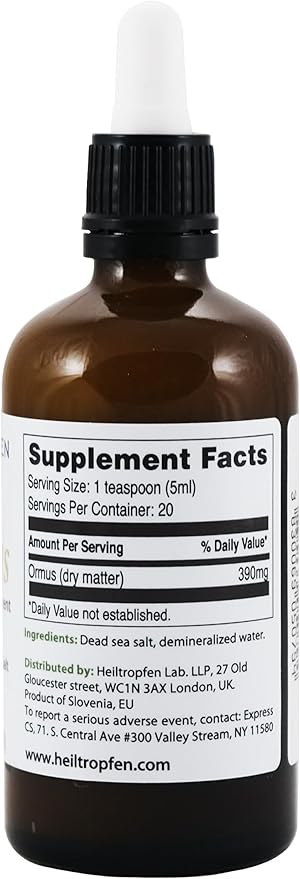 Ormus 3.4 Fl Oz - 100 ml | Concentrated Orme | Atomic Minerals | Heiltropfen®