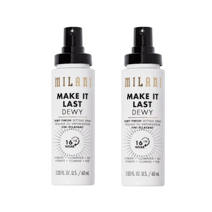 Milani Make It Dewy Setting Spray | 3-in-1 Hydrating & Illuminating Formula