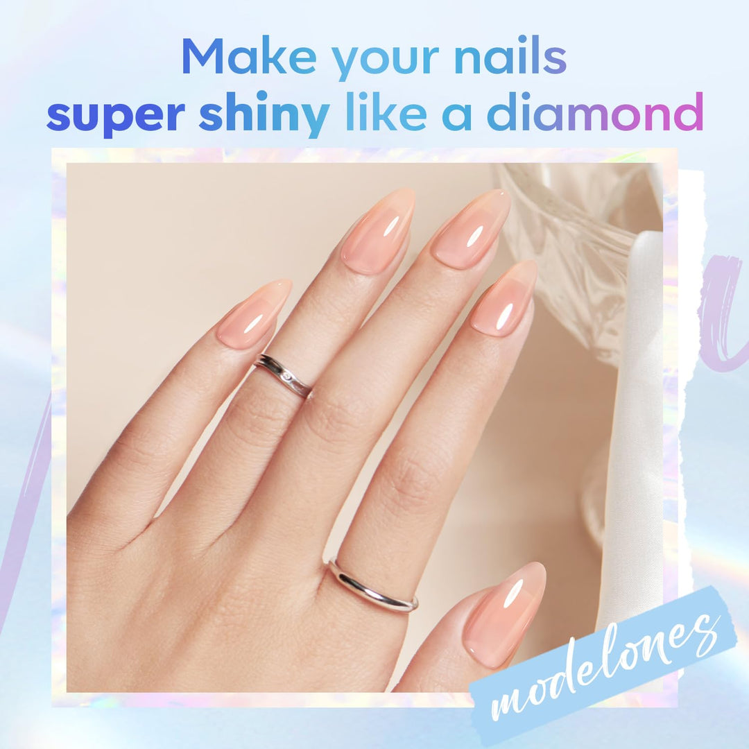 Builder Gel | Jelly Pink 6-In-1 Rubber Base Coat for Fragile Nails
