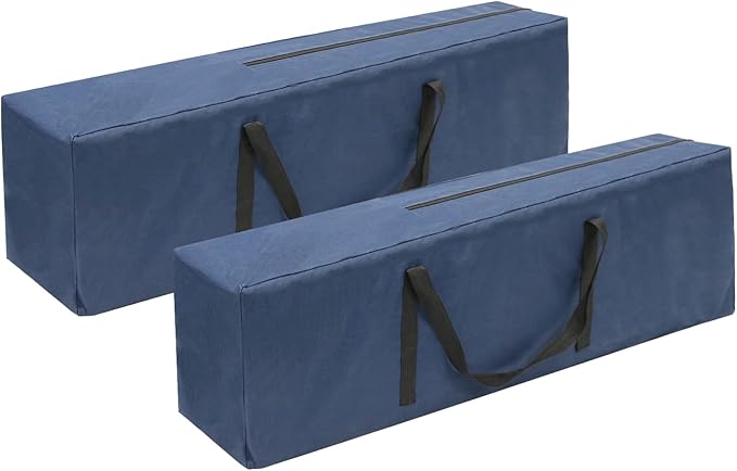 BESTHLS Camping Chair Replacement Bag, 39 Inch Extra Large Zippered Cot Bag, Waterproof Foldable Carrying Case with Handle Strap, Large Mouth fits Most Cots & Chairs for Travel Outdoor 2Pack