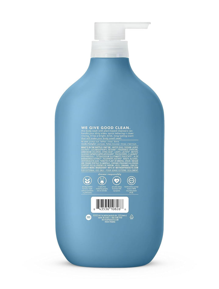 Method Body Wash – Pure Peace | Biodegradable & Paraben-Free | 28 Oz