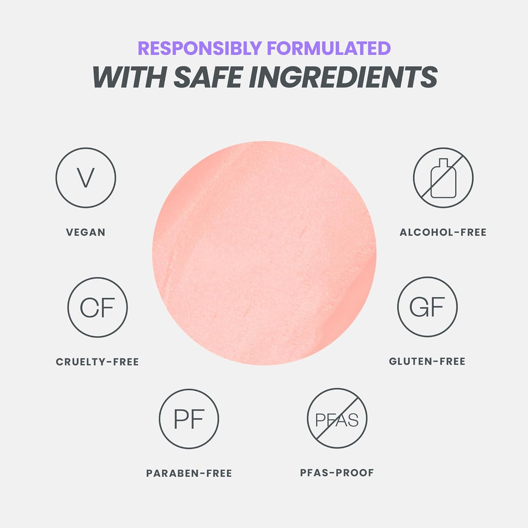 Wonderskin Wonder Blading Lip Stain Masque | Waterproof Pink Tint, Matte Finish
