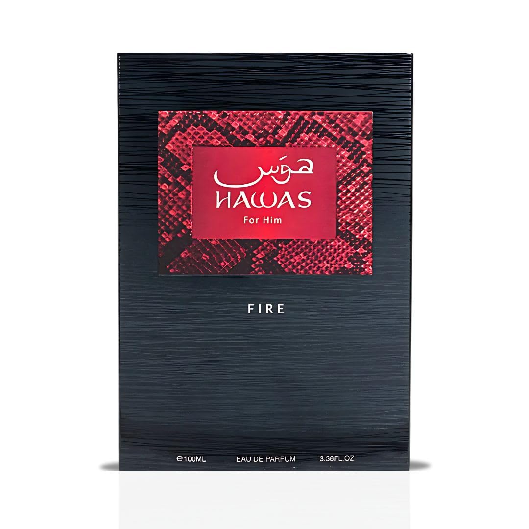 RASASI Hawas Ice Eau de Parfum for Men | 100ml | Premium Arabian Fragrance