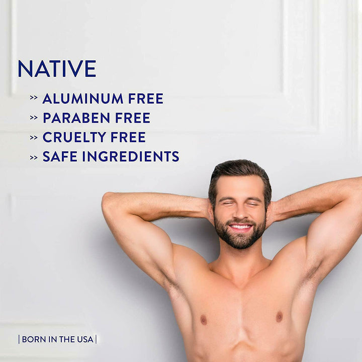Native Deodorant | 72-Hour Odor Control | Aluminum-Free, Coconut & Vanilla, 3-Pack