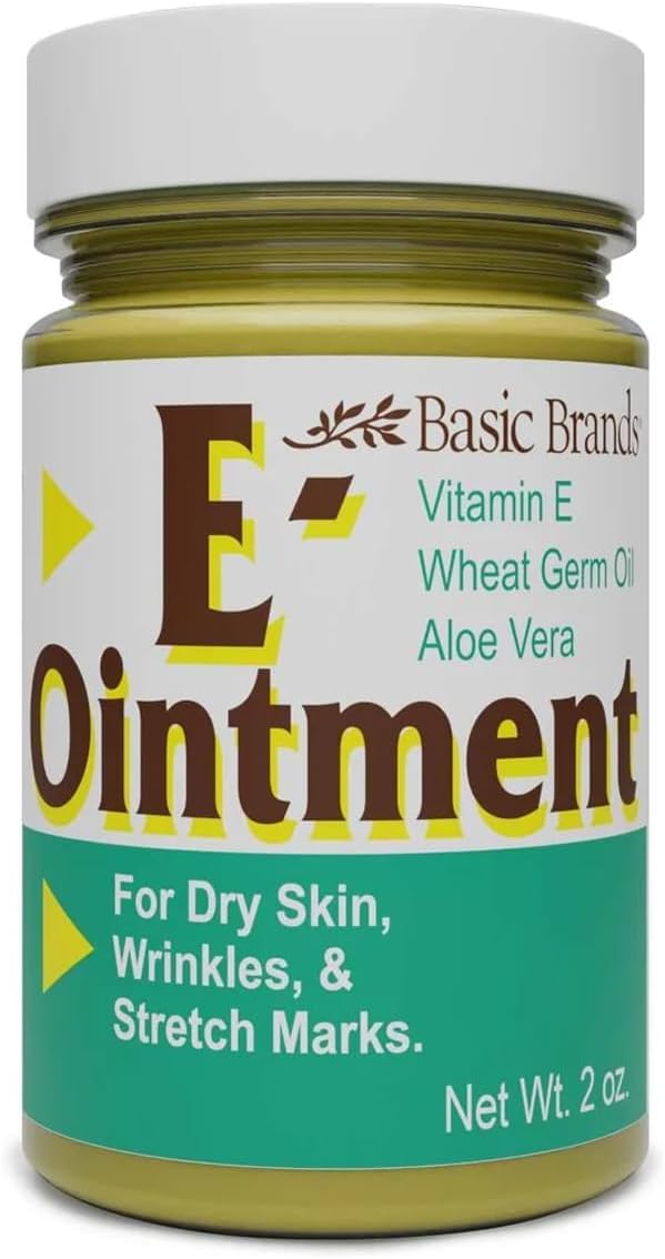 Basic Brands Vitamin E Ointment, 2 oz, Original
