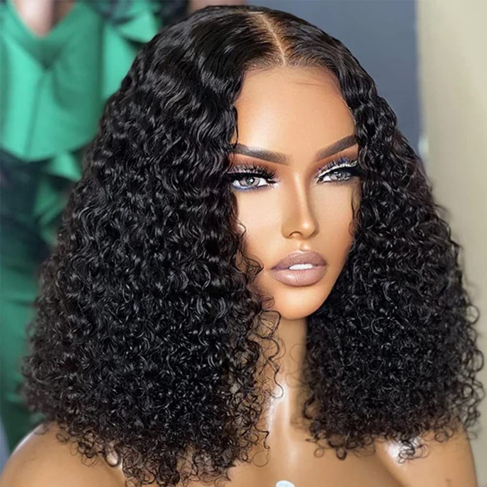 Larima Curly Lace Front Wig Human Hair 200% Density Hd Lace Front Wigs Human Hair Pre Plucked With Baby Hair 13X4 Jerry Curly Gl