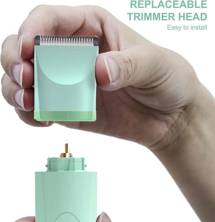 Electric Body Hair Trimmer | Waterproof Groomer for Men & Women | USB Rechargeable