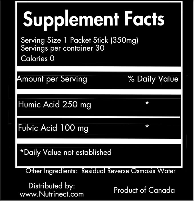 VITALITÉ Fulvic/Humic Acid