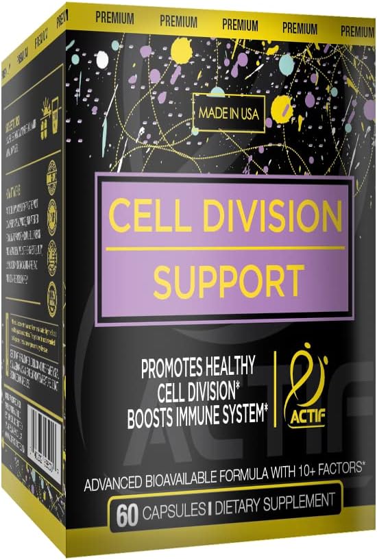 Actif Cell Division Support Maximum Strength with 10+ Factors