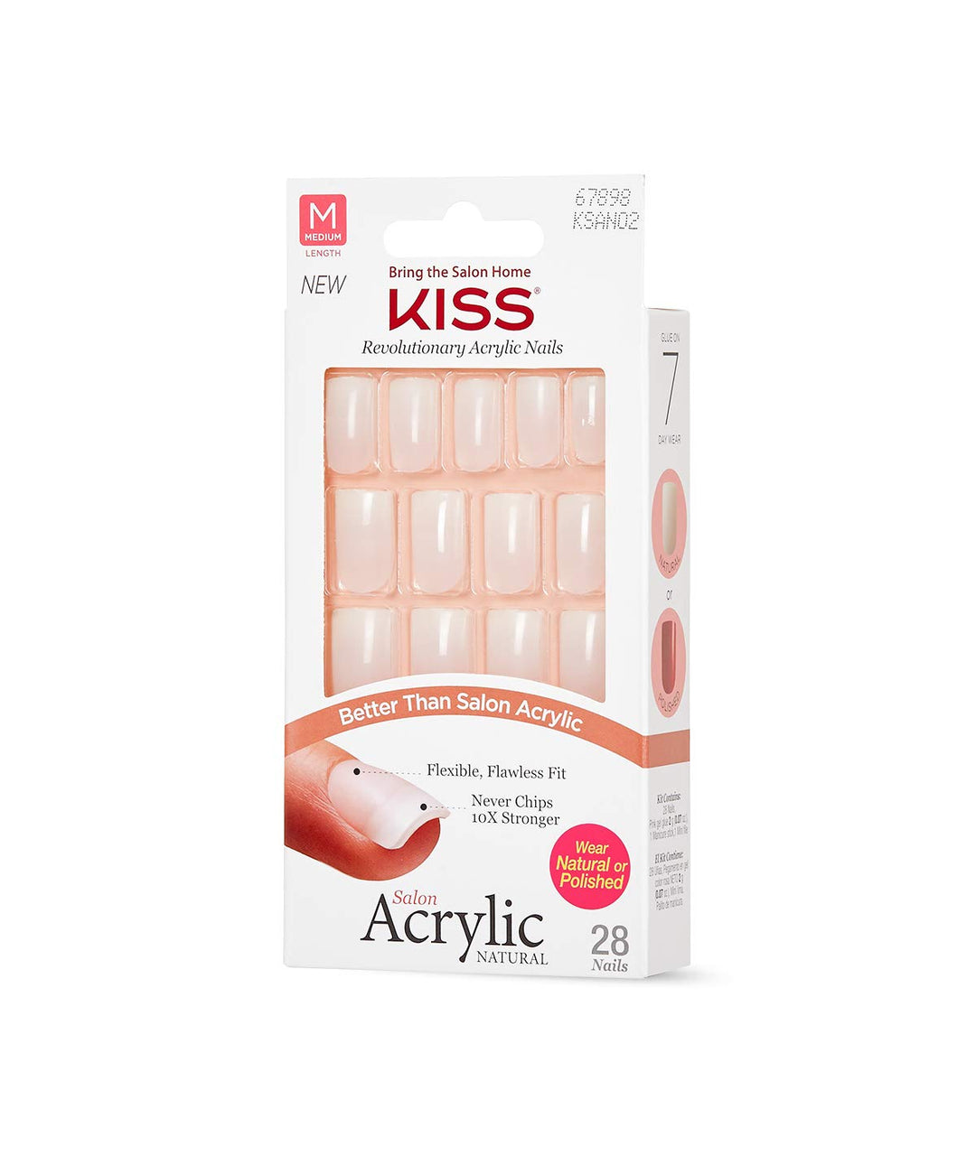 Kiss Salon Acrylic Natural Euphoria