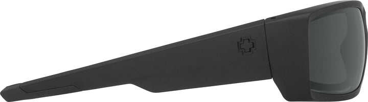 Spy Optic Men's General Rectangular Sunglasses, Ansi Matte Black/Gray, 60 mm