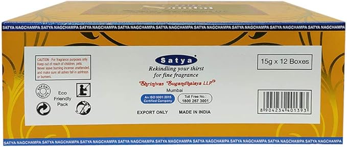 Natural Sandal Incense Sticks and Incense Stick Holder Bundle Insence Insense Satya Incense