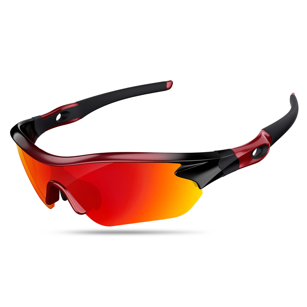 Polarized Sports Sunglasses for Men Women Youth Baseball Running Fishing Tennis Golf Cycling Driving Motor TAC UV400 TR90