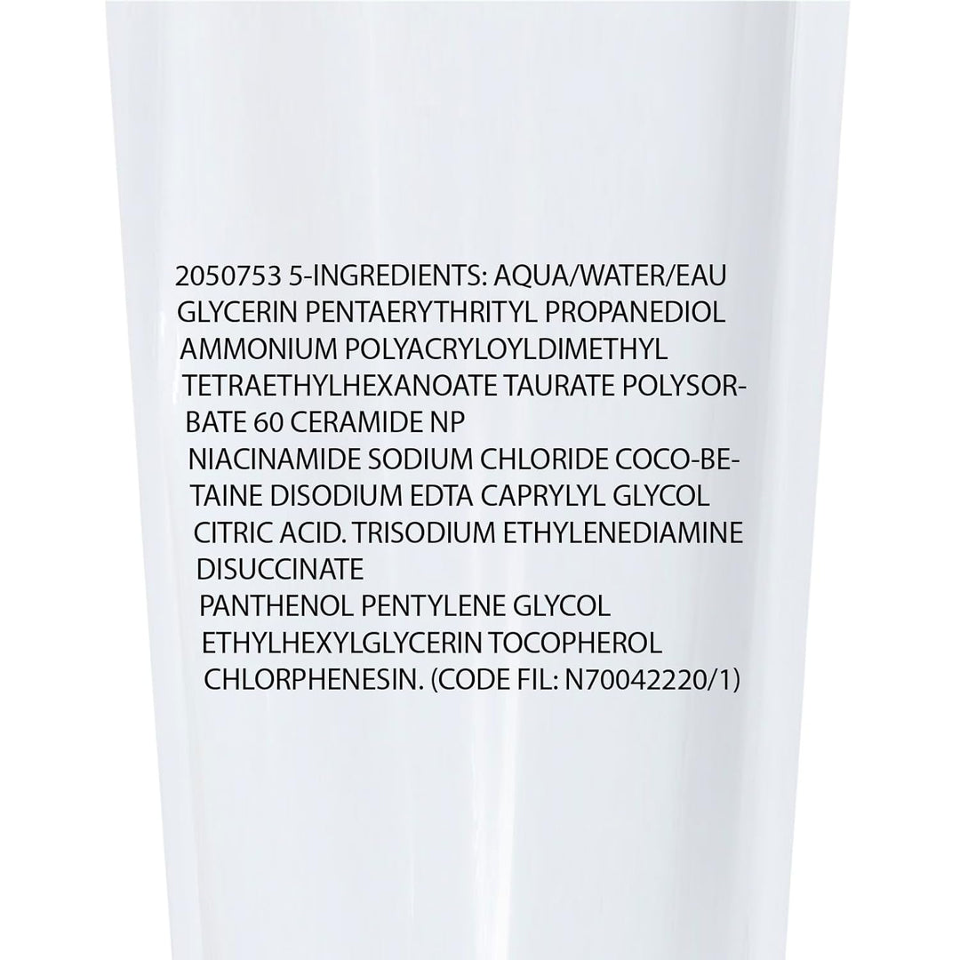 La Roche-Posay Toleriane Hydrating Face Cleanser | Niacinamide & Ceramides | Fragrance-Free for Sensitive Skin