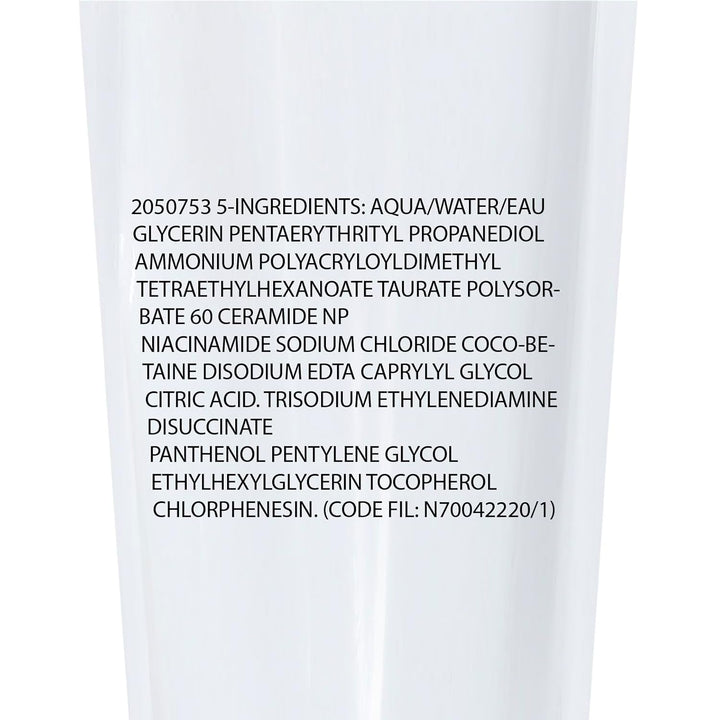 La Roche-Posay Toleriane Hydrating Face Cleanser | Niacinamide & Ceramides | Fragrance-Free for Sensitive Skin