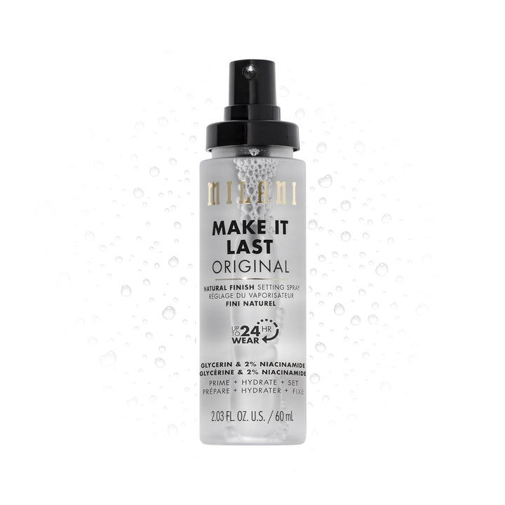 Milani Setting Spray & Primer | 3-in-1 Hydrating Makeup Setting Spray | 2 Pack
