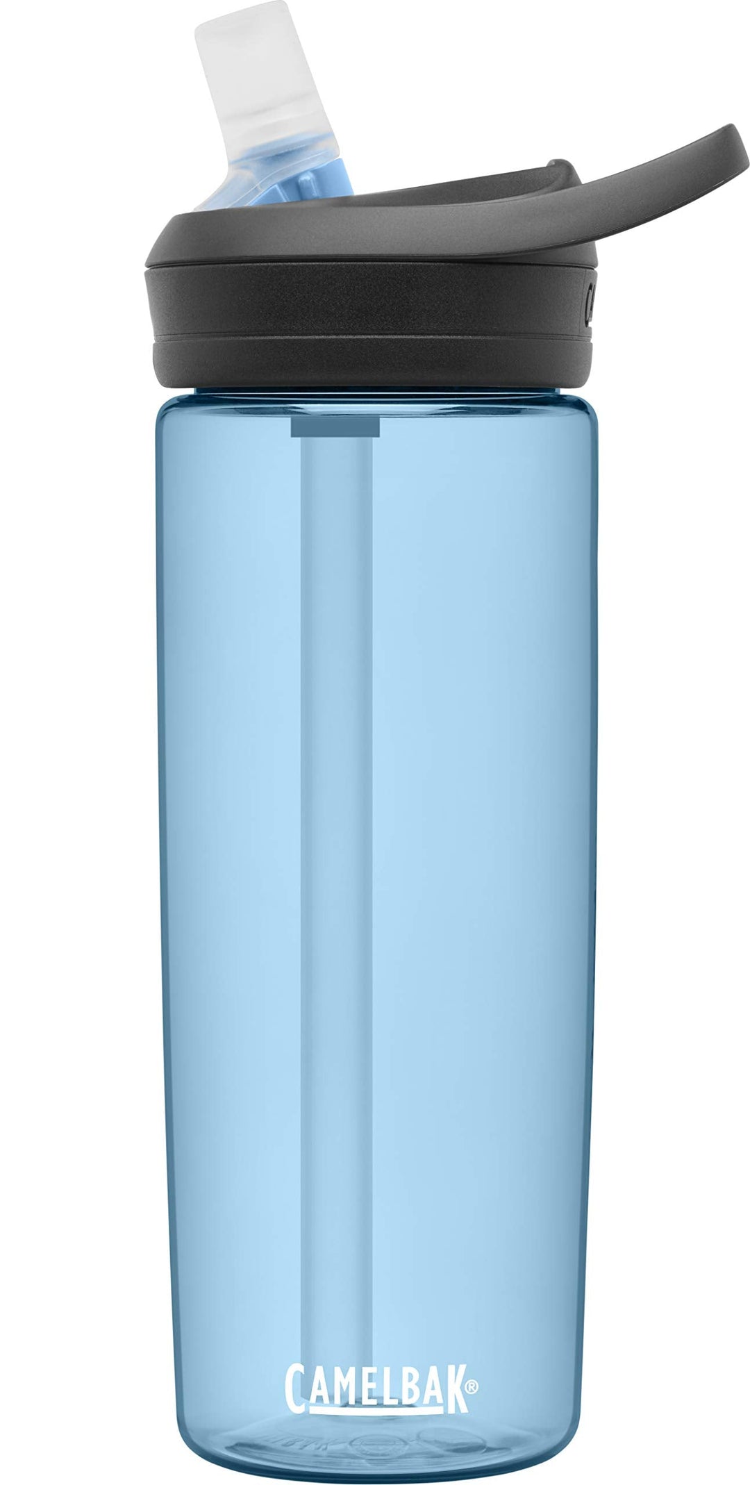 CamelBak eddy+ Water Bottle with Tritan Renew – Straw Top 20oz, True Blue