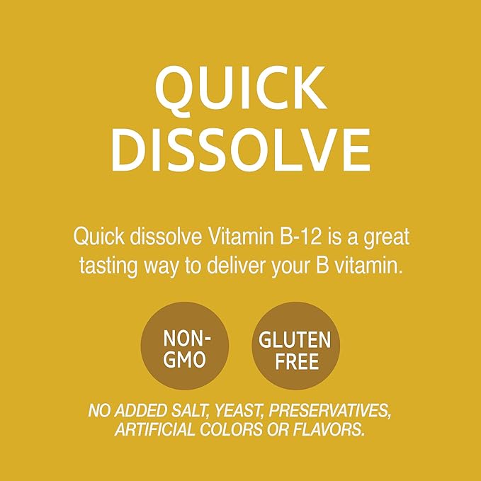 21st Century B 12 2500 mcg Sublingual Tablets, 110 Count