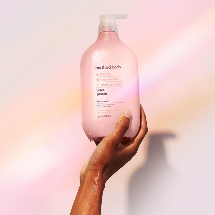 Method Body Wash – Pure Peace | Biodegradable & Paraben-Free | 28 Oz