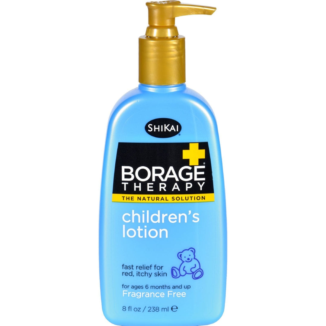 Shikai Borage Dry Skin Therapy Natural Formula Lotion For Childrens - 8 Oz