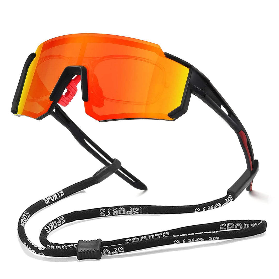 TURBOPEP Polarized Sports Sunglasses for Men and Women,Fishing Cycling Mountain Bike Baseball Sunglasses with UV Protection
