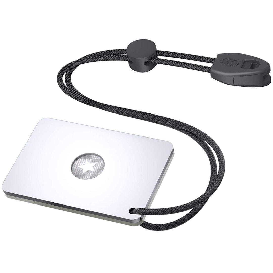 Luca Elf Aid Signal Mirror Survival Military Grade,Hiking SOS cry for Help Camping Mirror 2 x 3 in，Compass,Whistle (1 PCS)