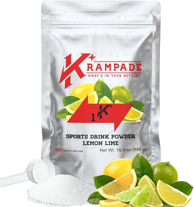 Original 1K: 1000 mg Potassium Cramp Relief Electrolyte Powder | Better Hydration, Designed for Seniors