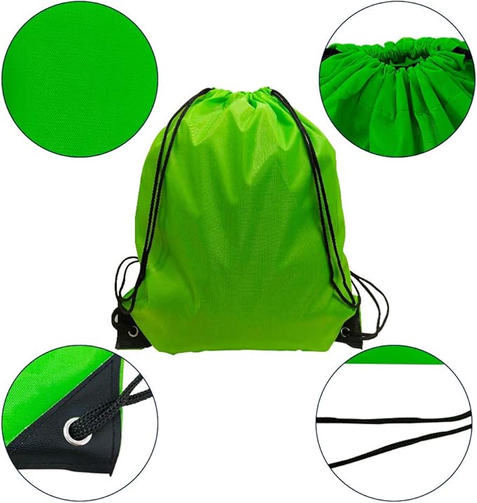 GoodtoU Drawstring Gym Backpack - 36 Pcs String Bag - Cinch Bag Bulk - 4 Colors