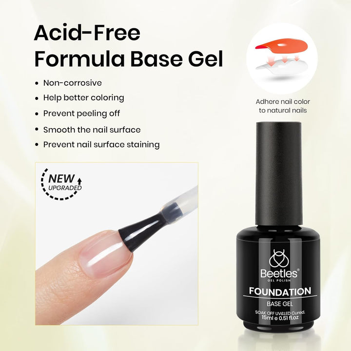Beetles 15ml Nail Dehydrator & Primer | Acid-Free, Hema-Free, Fast Dry