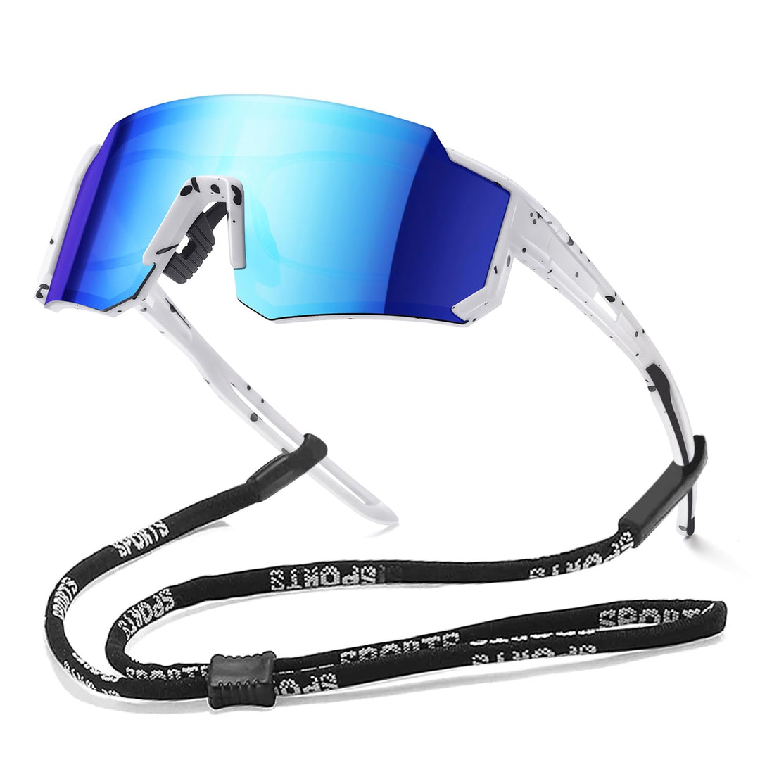 TURBOPEP Polarized Sports Sunglasses for Men and Women,Fishing Cycling Mountain Bike Baseball Sunglasses with UV Protection