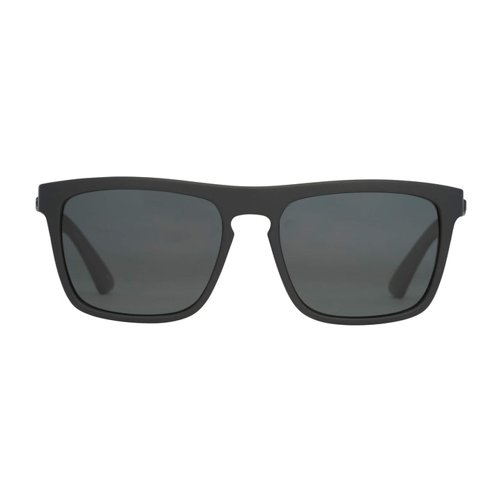 HUK, Polarized Eyewear with Performance Frames, Fishing, Sports & Outdoors Sunglasses, (Siwash) Gray Lens/Matte Black, Medium